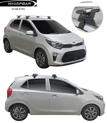 Kia Picanto Yakima Whispbar Roof Racks